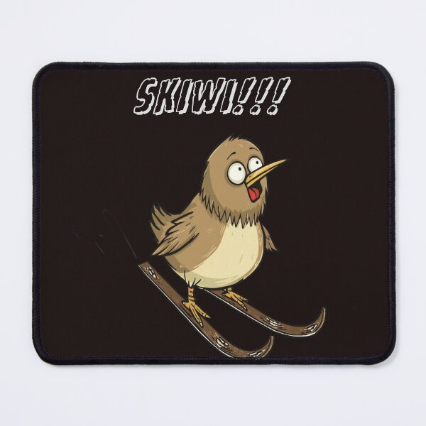 Item preview, Skiwi Bird Kiwi on Ski New Zealand designed and sold by Dedokris.