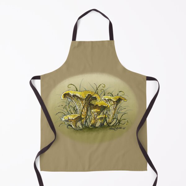 Item preview, Chanterelle Mushrooms designed and sold by RonaldBottsArt.