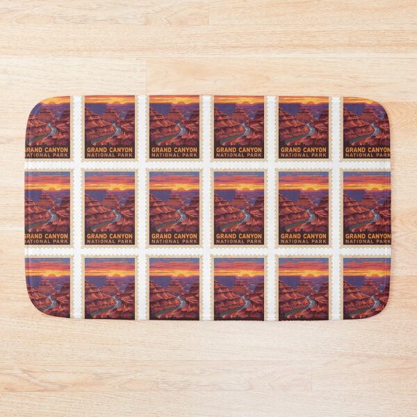 Item preview, Grand Canyon Sunset | Scenic Canyon Nature Illustration designed and sold by KiValuate.