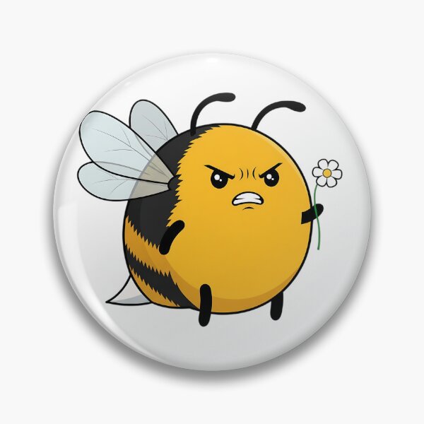 Item preview, Bee Kind Or Else Funny Angry Bee Ironic Sarcastic Humor designed and sold by GiftsForge.