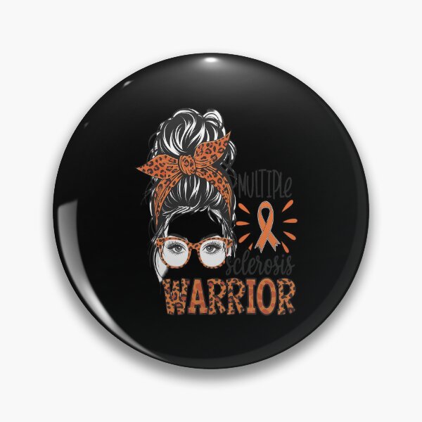 Item preview, Womens MS Warrior Messy Bun - Multiple Sclerosis Awareness  designed and sold by MythWoot.