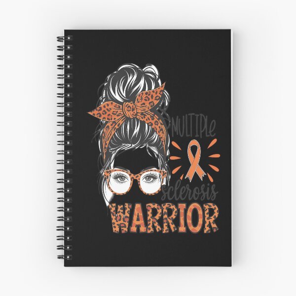 Item preview, Womens MS Warrior Messy Bun - Multiple Sclerosis Awareness designed and sold by MythWoot.