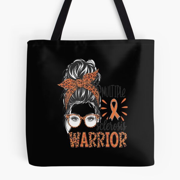 Item preview, Womens MS Warrior Messy Bun - Multiple Sclerosis Awareness  designed and sold by MythWoot.