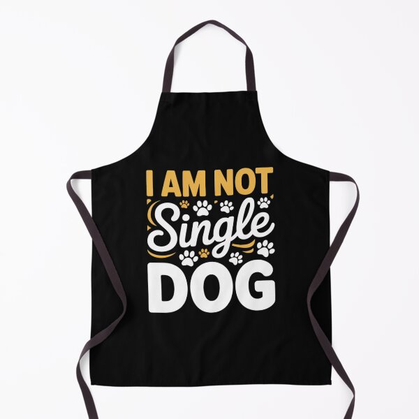 Item preview, I Am Not Single I Have A Dog - Dog Owner Dog Lover  designed and sold by lilLilaBatArt.