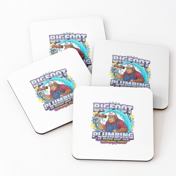 Item preview, Bigfoot Plumbing-We Repair What Your Husband Fixed designed and sold by Bigfoot T-Shirt Co..