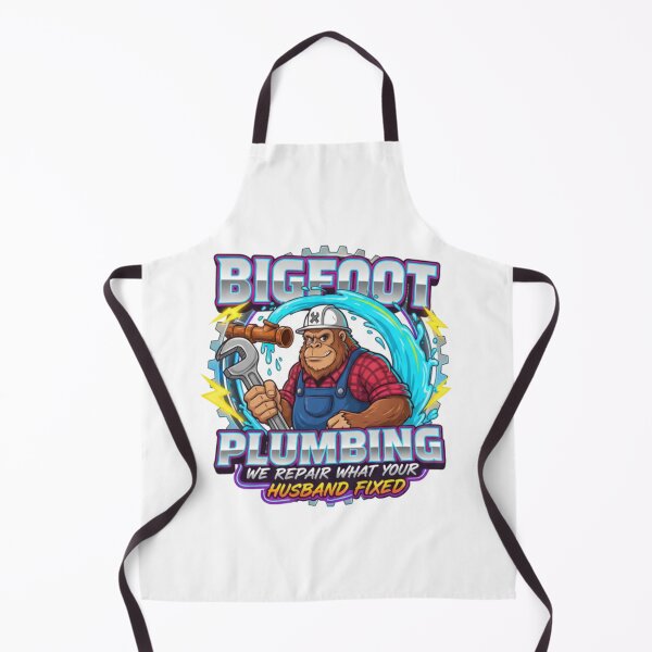 Item preview, Bigfoot Plumbing-We Repair What Your Husband Fixed designed and sold by Bigfoot T-Shirt Co..