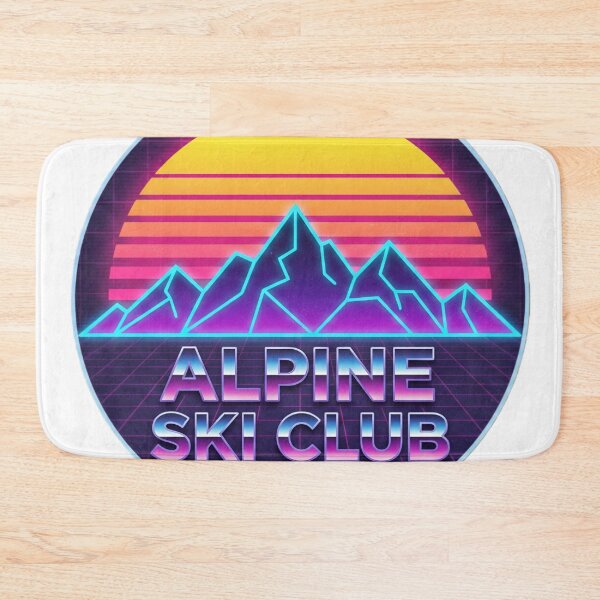 Item preview, Retro 80s Ski Resort Neon Vaporwave Après-Ski Aesthetic Club designed and sold by StickyGuys.