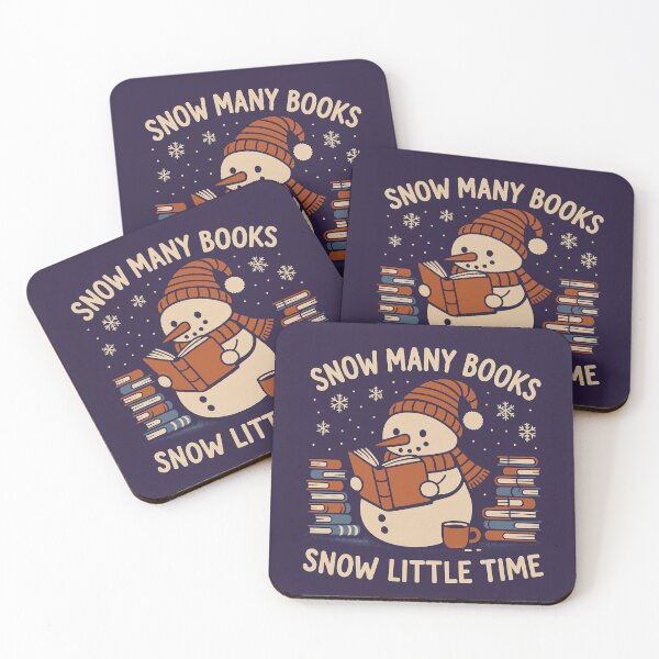 Item preview, Snow Many Books, Snow Little Time designed and sold by SarcasticSarah.