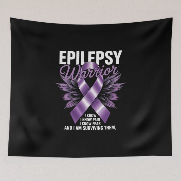 Item preview, Epilepsy Warrior Epilepsy Awareness  designed and sold by MicanCuteStore.