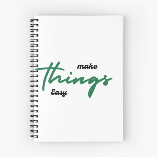 Artikelvorschau, Mach es dir leicht | Design mit Motivationszitat entworfen und verkauft von Haevora.