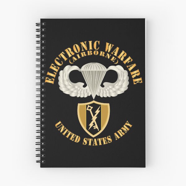 Item preview, Army - Electronic Warfare w Airborne Badge - Br X 300 designed and sold by Military Insignia Products.