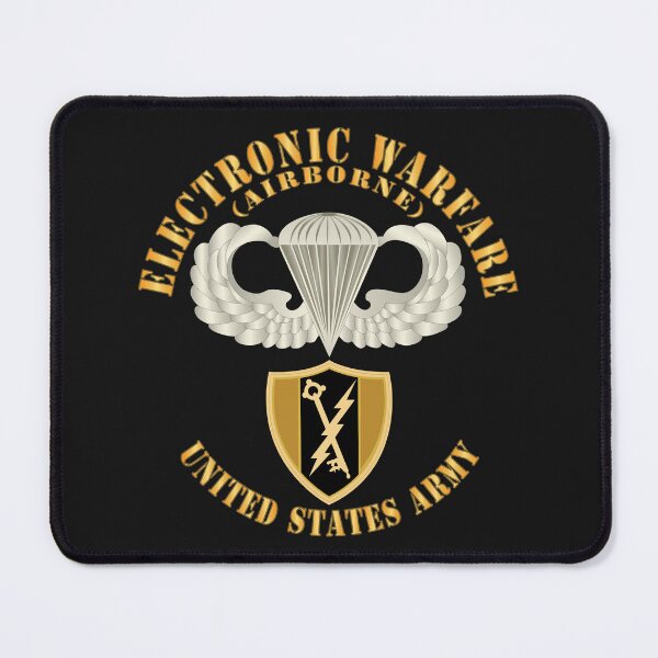 Item preview, Army - Electronic Warfare w Airborne Badge - Br X 300 designed and sold by Military Insignia Products.