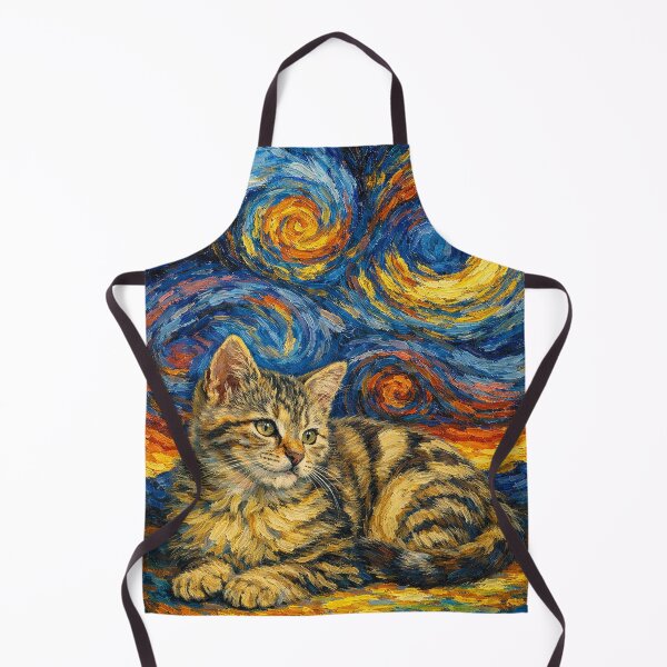 Item preview, Tiger Cat Starry Night designed and sold by Starry Night Creative Art.