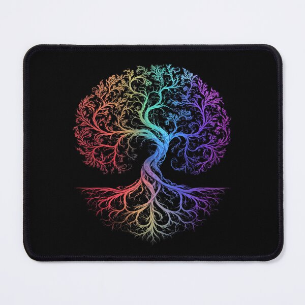 Item preview, Womens Tree Life Rainbow LGBT Cool Gay Pride Flag Ally designed and sold by MythWoot.