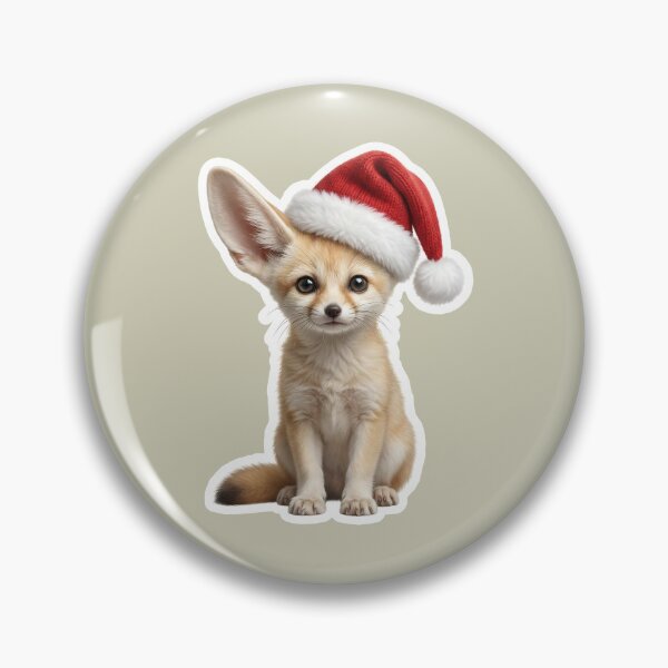 Item preview, Keen-eared fennec desert fox during the festive season designed and sold by DAGHO.