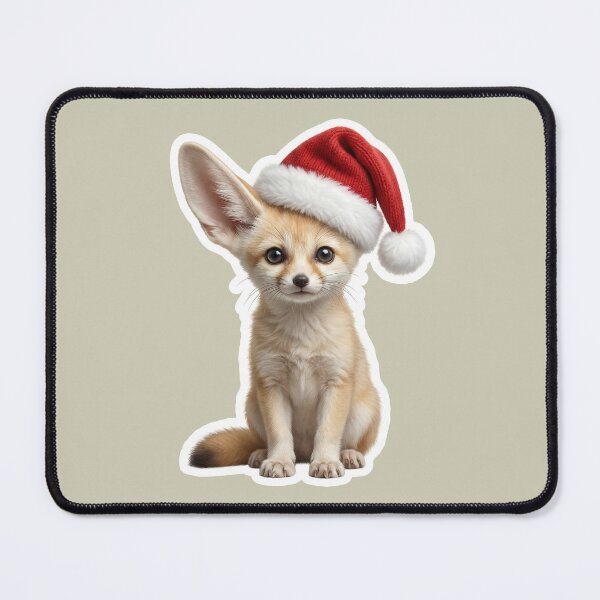 Item preview, Keen-eared fennec desert fox during the festive season designed and sold by DAGHO.