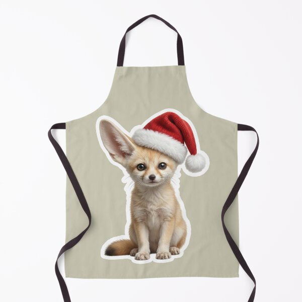 Item preview, Keen-eared fennec desert fox during the festive season designed and sold by DAGHO.