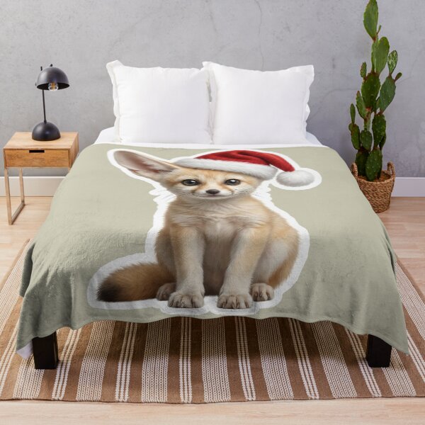 Item preview, Keen-eared fennec desert fox during the festive season designed and sold by DAGHO.