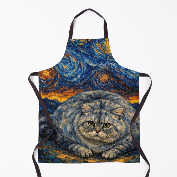 Item preview, Chonky Cat Starry Night  designed and sold by Starry Night Creative Art.