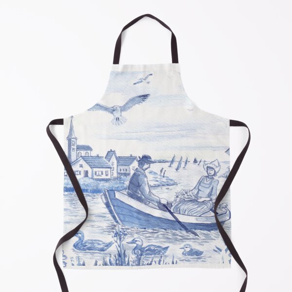 Item preview, Delft Blue boat trip and windmill designed and sold by Andrea Snuggs.