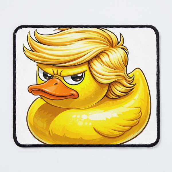 Item preview, “Grumpy Lame Duck Parody – Combover Duck Illustration (No Text)” designed and sold by GreatBefore.