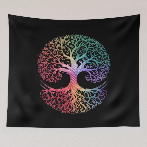 Item preview, Womens Tree Life Rainbow LGBT Cool Gay Pride Flag Ally  designed and sold by PowAcademy.