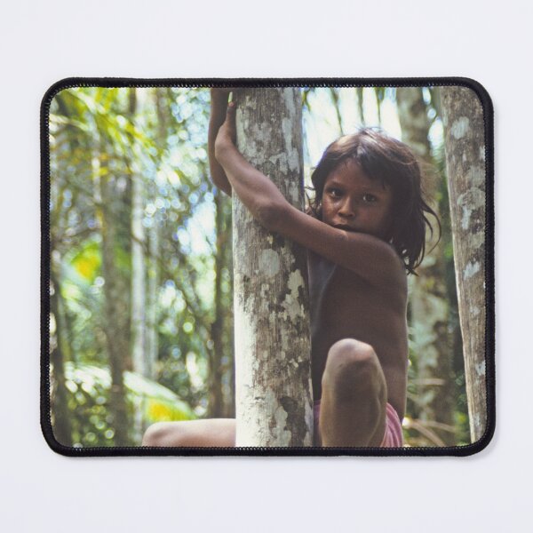 Item preview, Climbing Trees, An Amazon Indian Girl Showing Jungle Skills designed and sold by JonDelorme.