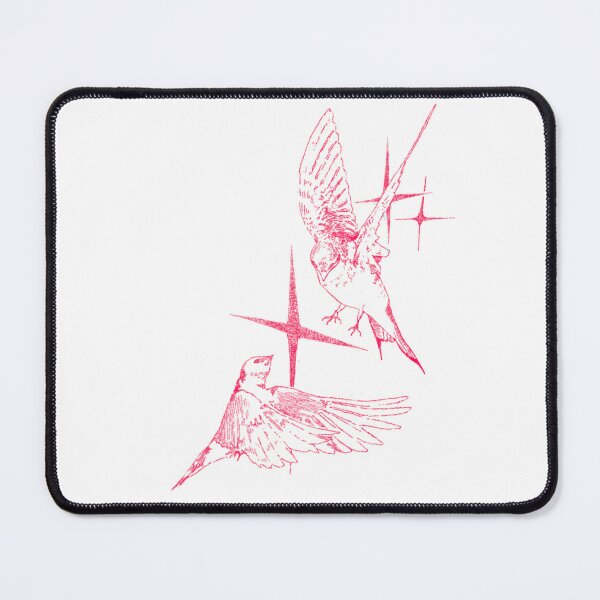 Item preview, Two of Hearts | BIRD ILLUSTRATION designed and sold by Ancient-TATTOOS & ART PRINTS.