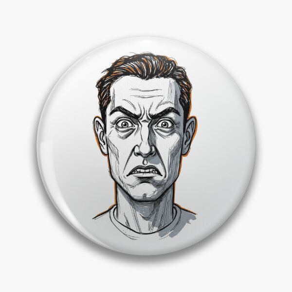 Item preview, Broken Mind | Emotional Face Sketch designed and sold by benikK.
