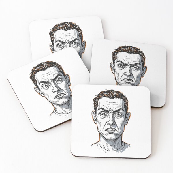 Item preview, Broken Mind | Emotional Face Sketch designed and sold by benikK.