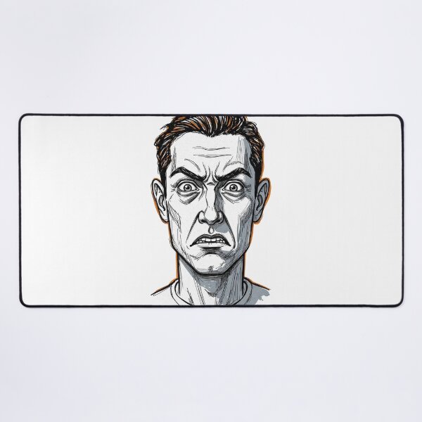 Item preview, Broken Mind | Emotional Face Sketch designed and sold by benikK.