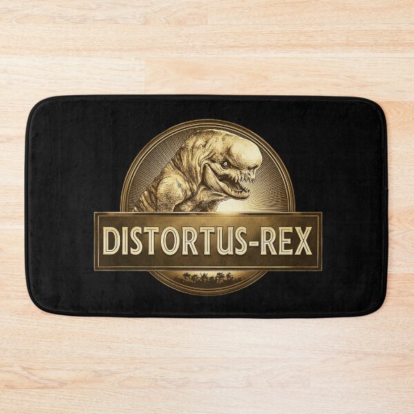 Item preview, Distortus Rex vintage logo designed and sold by Blck-Acid-Devil.