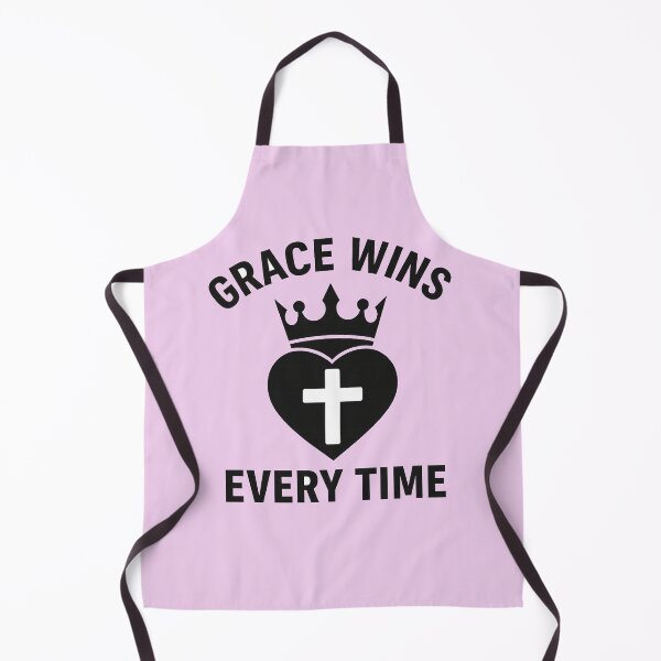 Item preview, GRACE WINS EVERY TIME designed and sold by TheWonkyEaselCo.