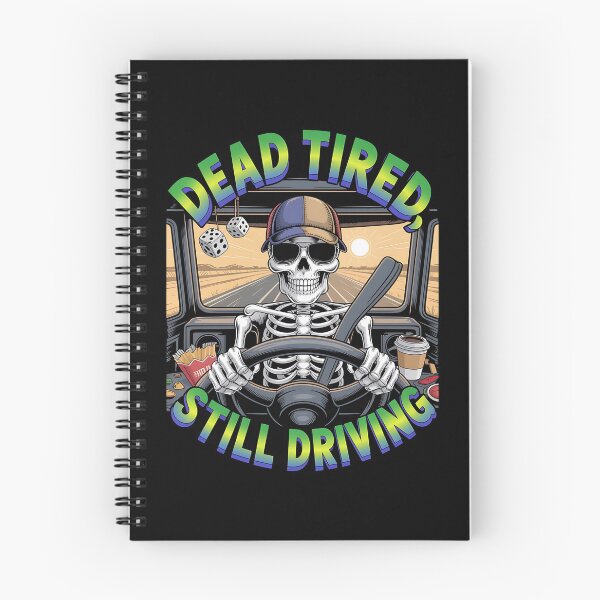 Item preview, Skeleton truck driver - haunted job parody - ghost vehicle - haunted truck - undead convoy - paranormal rig - cursed engine - cb radio ghost - haunted highway - urban legend trucker designed and sold by JansenGS.