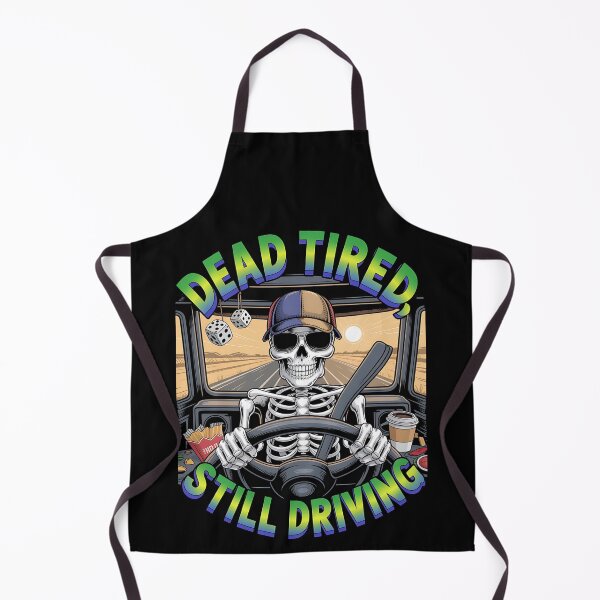 Item preview, Skeleton truck driver - haunted job parody - ghost vehicle - haunted truck - undead convoy - paranormal rig - cursed engine - cb radio ghost - haunted highway - urban legend trucker designed and sold by JansenGS.