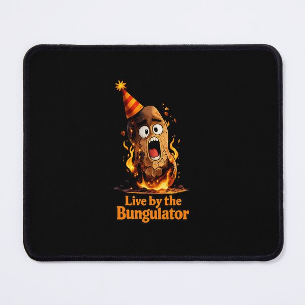 Item preview, Live by the Bungulator – Flaming Peanut Party Hat Meme designed and sold by PunchDrop.