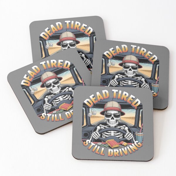 Item preview, Skeleton truck driver - diesel humor - afterlife road trip - eternal road - skeleton road warrior - undead trucker journey - ghost road shirt - truck stop ghost stories designed and sold by JansenGS.
