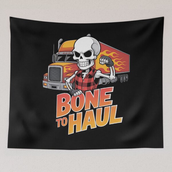 Item preview, Skeleton truck driver - paranormal trucker - ghost driver - haunted 18 wheeler, spooky trucking - phantom trucker - skeleton driving - funny skeleton job - skeleton profession - undead truck driver designed and sold by JansenGS.