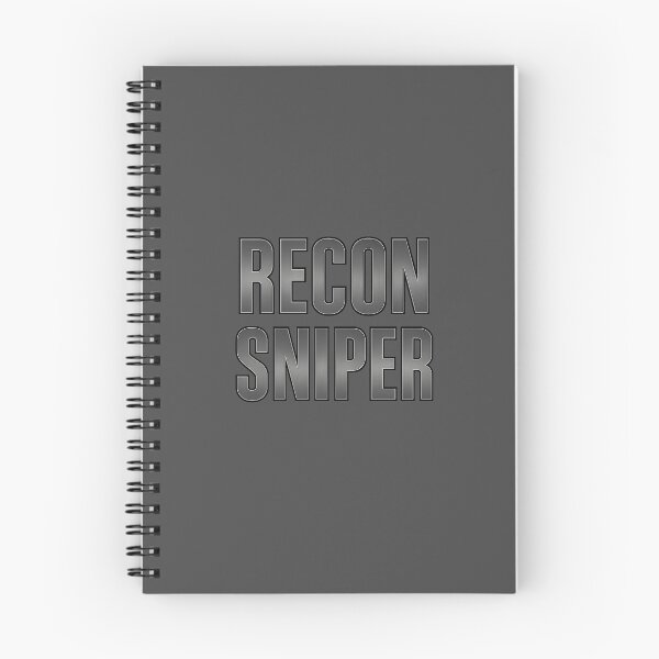 Item preview, Battlefield Game Inspired Recon Sniper Metallic Slogan designed and sold by Sellcooldesigns.