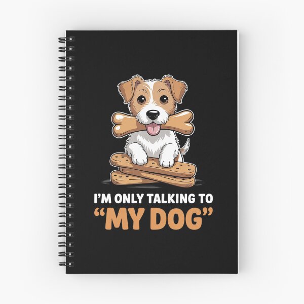 Item preview, I'm Only Talking To My Dog Today - Dog Lover Puppy 4  designed and sold by lilLilaBatArt.