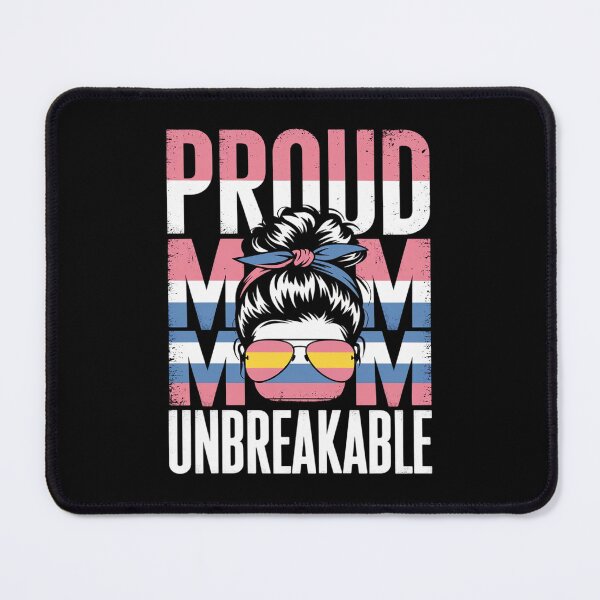 Item preview, Womens Womens Proud Unbreakable Trans Mom Pride LGBTQ Rainbow designed and sold by PowAcademy.