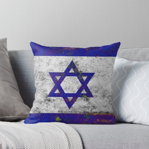 Item preview, Israel Flag Metal Texture | Israel Metal Design designed and sold by RoyalMerchantShop.