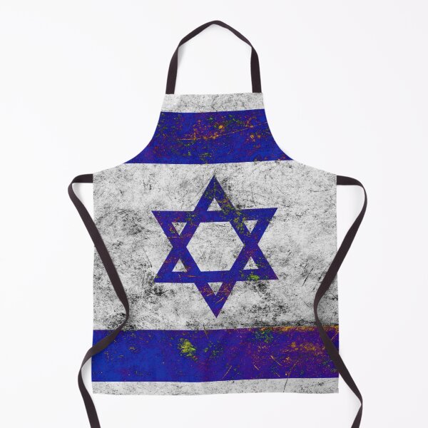 Item preview, Israel Flag Metal Texture | Israel Metal Design designed and sold by RoyalMerchantShop.