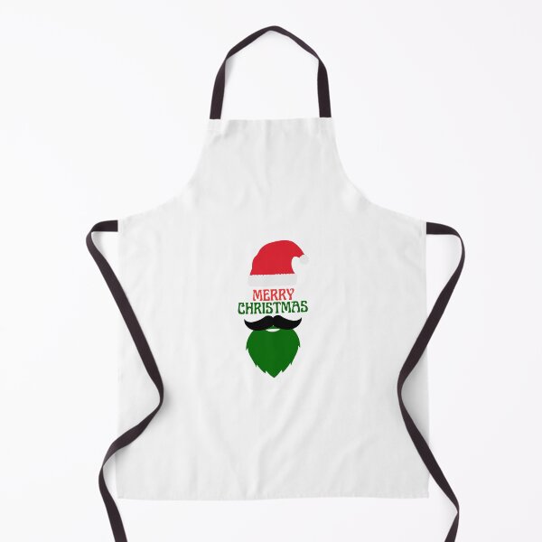 Item preview, Merry Christmas Minimal Santa Hat and Beard Design, Clean Christmas Santa Hat and Beard Holiday Design, Modern Merry Christmas Santa Hat Graphic designed and sold by GDbanners.