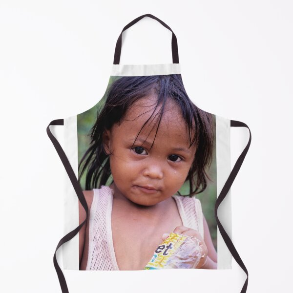Item preview, Young Filippino lady. kids portrait cute girls faces designed and sold by JonDelorme.
