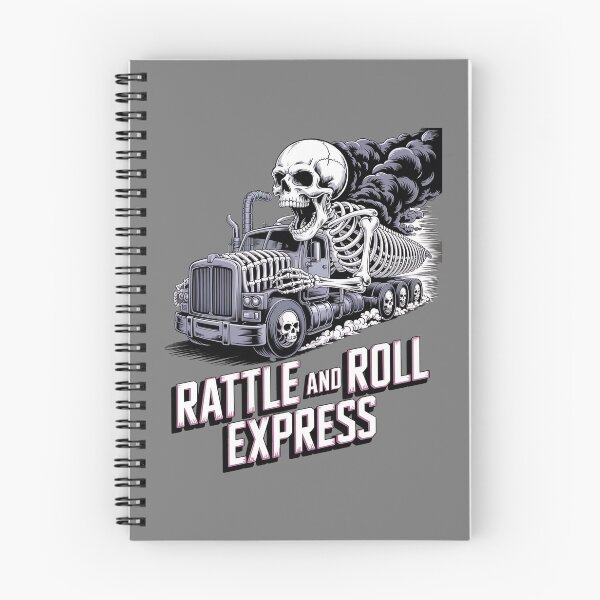 Item preview, Skeleton truck driver - diesel humor - afterlife road trip - eternal road - skeleton road warrior - undead trucker journey - ghost road shirt - truck stop ghost stories designed and sold by JansenGS.