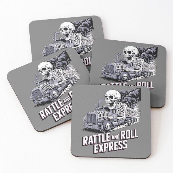 Item preview, Skeleton truck driver - diesel humor - afterlife road trip - eternal road - skeleton road warrior - undead trucker journey - ghost road shirt - truck stop ghost stories designed and sold by JansenGS.