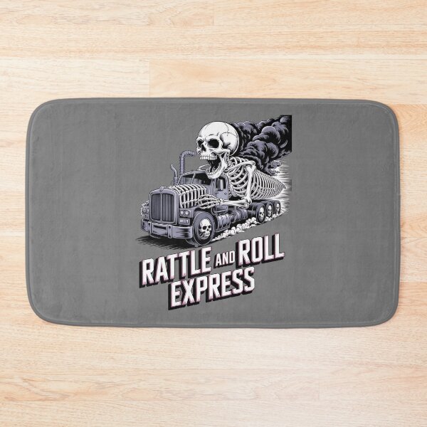 Item preview, Skeleton truck driver - diesel humor - afterlife road trip - eternal road - skeleton road warrior - undead trucker journey - ghost road shirt - truck stop ghost stories designed and sold by JansenGS.