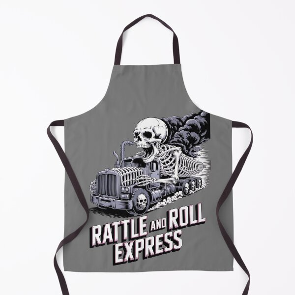 Item preview, Skeleton truck driver - diesel humor - afterlife road trip - eternal road - skeleton road warrior - undead trucker journey - ghost road shirt - truck stop ghost stories designed and sold by JansenGS.