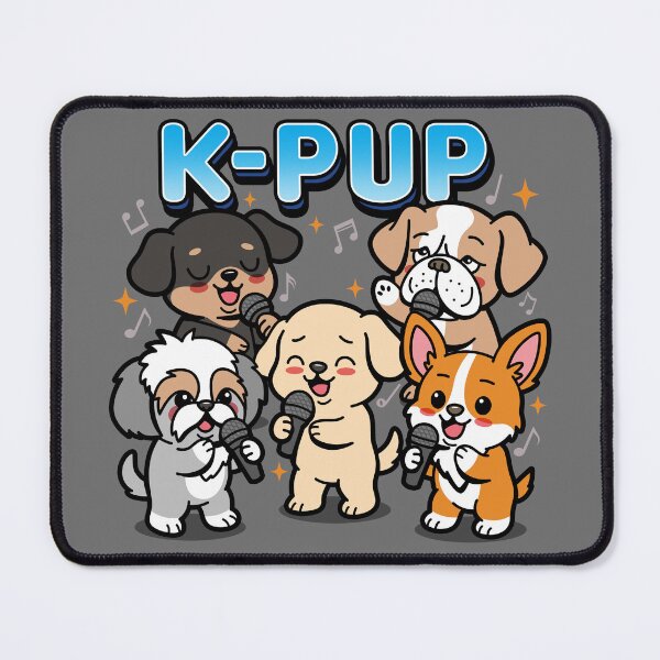 Item preview, Cute Kawaii KPop Puppies Dog Lover Cartoon designed and sold by BoggsNicolasArt.